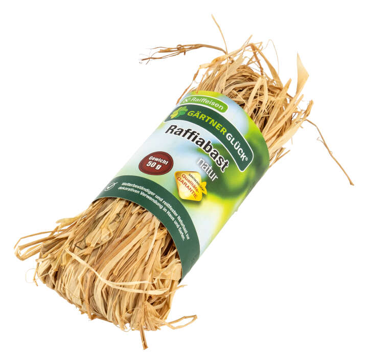 GÄRTNERGLÜCK Raffiabast 50 g